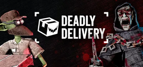 Deadly Delivery store art: goblin couriers with parcels and lanterns at the mouth of a dark mine