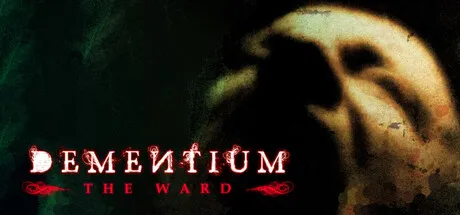 Dementium: The Ward title art: a pale, screaming face in the dark above the game's red logo