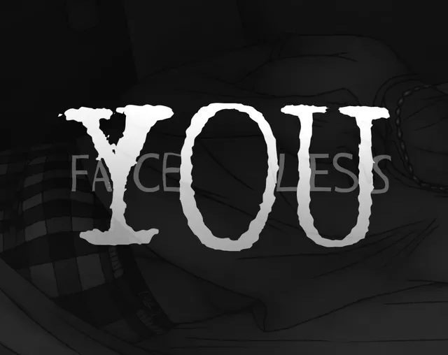 Face You Less cover: the word YOU in large grey letters over a dark bed, with Face You Less faint behind