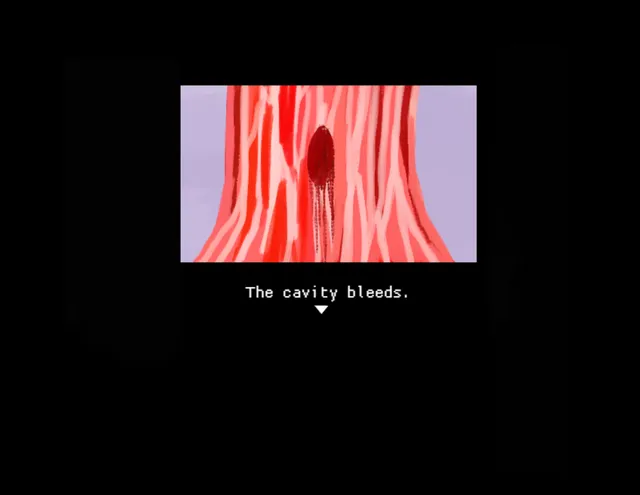 Meat Girl screenshot: dozens of hands squirming in red darkness