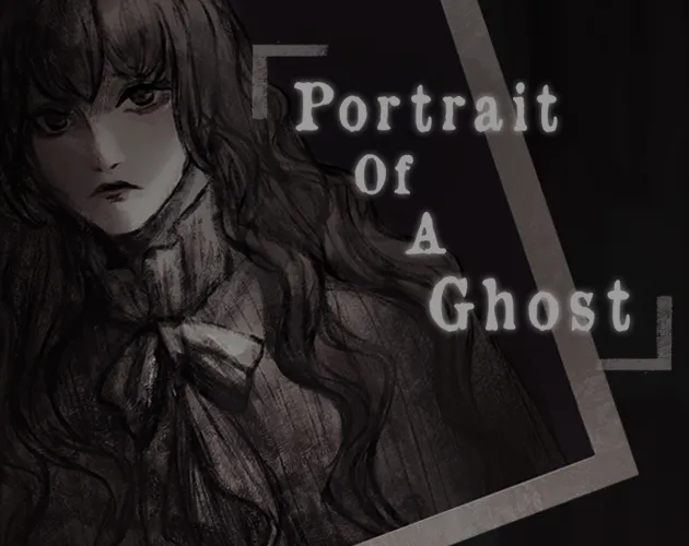 Portrait of a Ghost cover: a solemn, dark-haired girl in a high-collared dress beside the title in pale letters