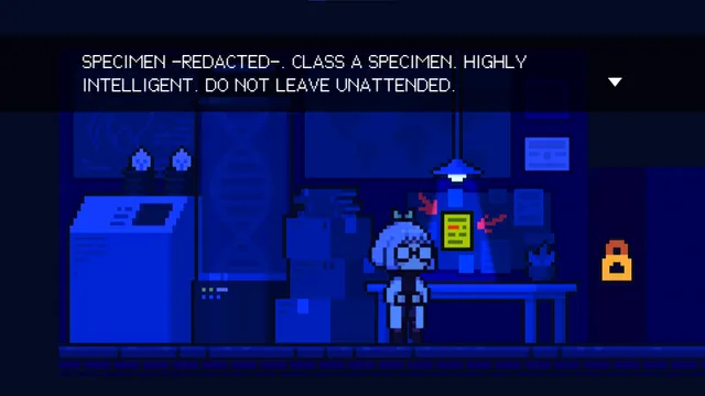 A lab note on a classified specimen: highly intelligent, do not leave unattended