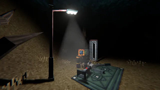 Subterror screenshot: crewmates at a control panel beside a Morse code chart