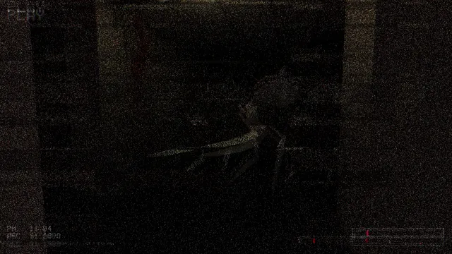 V.H.S: Video.Horror.Story: the camera tuned to the other frequency, a long-limbed pale shape showing through heavy static